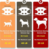Dog Grooming Hammock Harness,Breathable Pet Cat Hammock Restraint Bag,Dog Grooming Sling Helper for Trimming Nail and Ear/Eye Care(S Size,8.5")