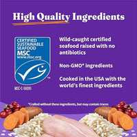 Halo Holistic Cat Food Wild Caught Salmon & Whitefish Formula, Healthy Grains Dry Cat Food, For Sensitive Stomach Support, Kibble for Adult Cats, 6 lb Bag