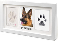 MYPAWLETS Paw Print Frame Kit, Dog/Cat Pawprints Keepsake - Extra Large-white
