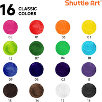 Shuttle Art 16 Colors Watercolor Paint Set Bulk - 16 Colors 15 Pack - image 2
