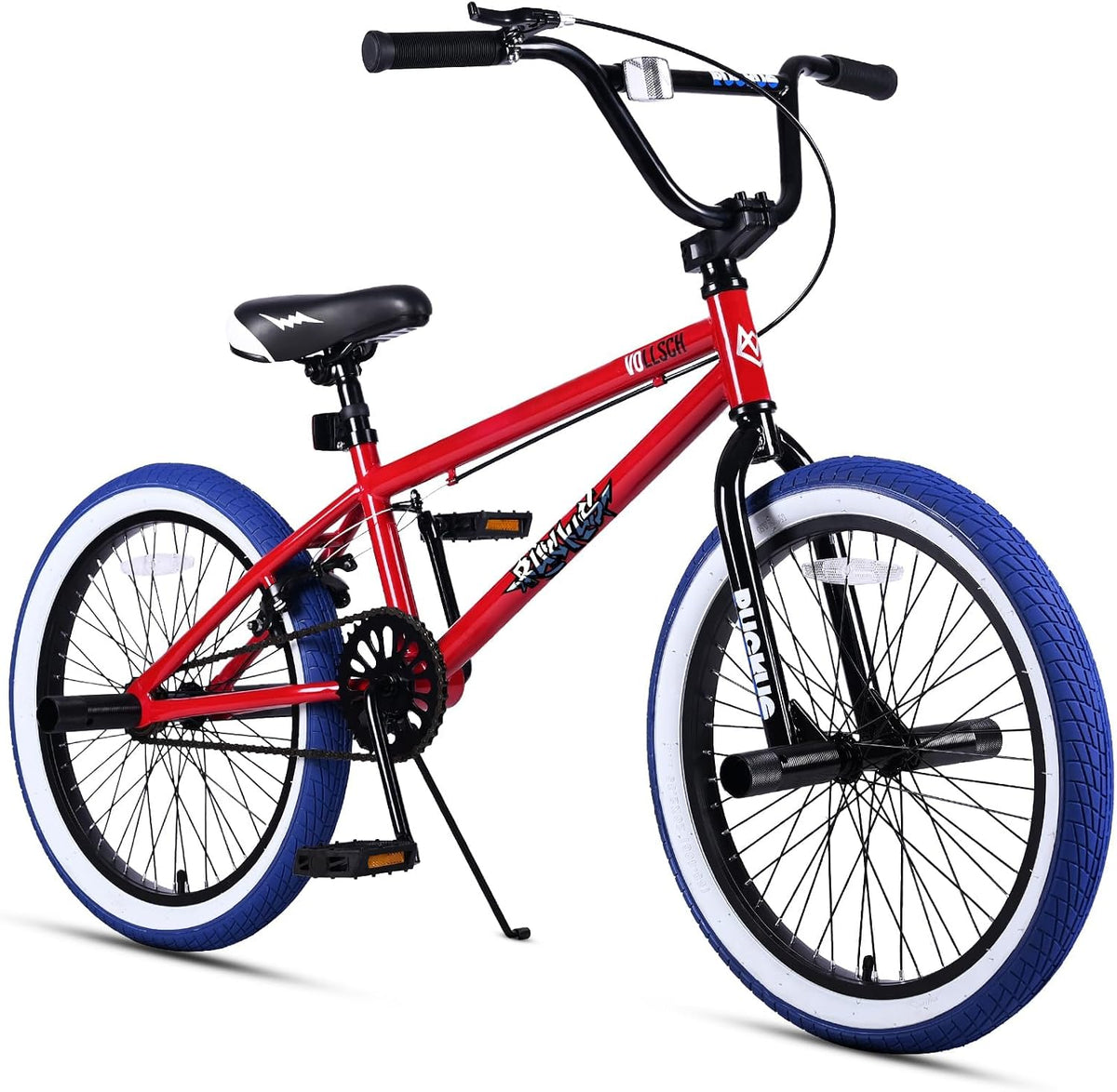vollsch RUCKUS 20 inch kids freestyle BMX bike with pegs - view 4