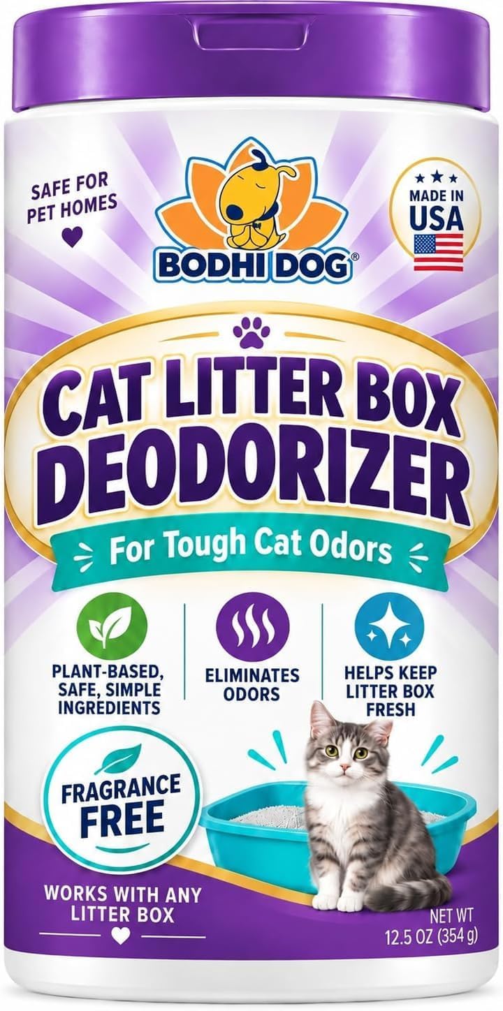 Cat Litter Box Deodorizer - Odor Eliminator