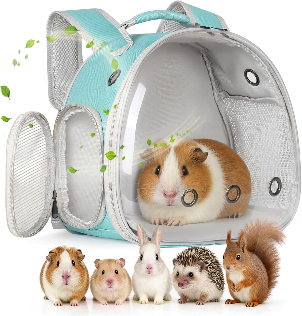 Guinea Pig Carrier Backpack - Green / Backpack