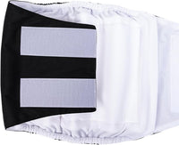 CuteBone Dog Diapers Male Washable Belly Band for Male Dogs Wraps Black 3pcs a Pack DM44L