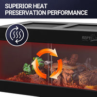 REPTI ZOO 50 Gallon PVC Reptile Enclosure - 36x18x18" - image 4