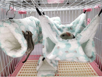 LEFTSTARER Guinea Pig Accessories Sugar Glider Cage Accessories - Green / Heart - image 3