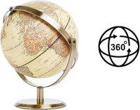 Annova Mini Antique Globe 4-inch / 10 cm - Brown Bronzed - image 4