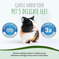 Small Pet Select Unbleached White Paper Bedding, 178L