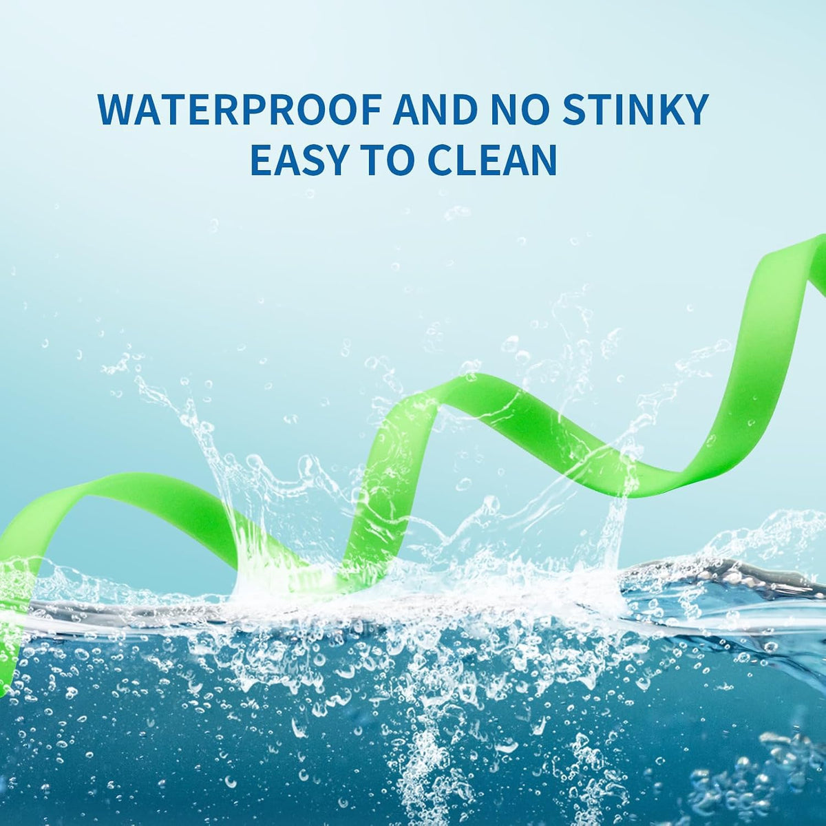 Waterproof Dog Training Leash 50FT 30FT 15FT 10FT 5FT Heavy Duty - 30FT / Transparent Green - image 2