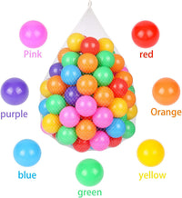 TRENDBOX Ball Pit Balls Plastic Balls for Ball Pit Pool Playpen - ‎Multicolor / 100 balls(without Balloons) - image 3