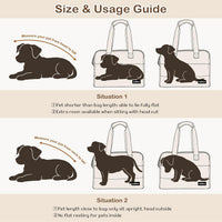 Dog Purse Carrier for Small Dogs - Black - image 3