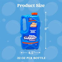 JOYIN 2 Bottles Bubbles Refill Solutions 64 oz - Blue / 64 Ounce - image 2
