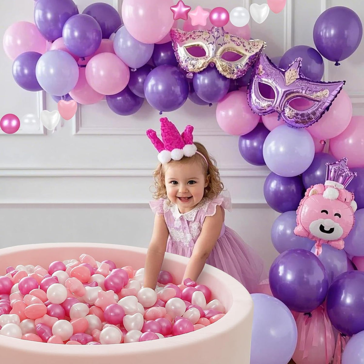 Ball Pit Balls Pack of 100 200 500 - Pearl Pink Vibe / 50 balls - image 2