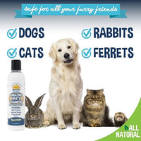 Bodhi Dog Amazing White Shampoo for Dogs - Brightens White & Light Coats - Plant-Based - Made with Natural Ingredients -Safe & Effective for All Breeds - Gentle & Cruelty-Free - Made in USA (8 Fl Oz)
