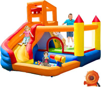 HuaKastro Inflatable Bounce House for kids Water Slide