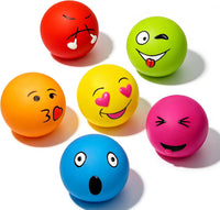 Latex Squeaky Dog Balls for Small Dogs, Mini Breed - XS/S Assorted Colors / Small