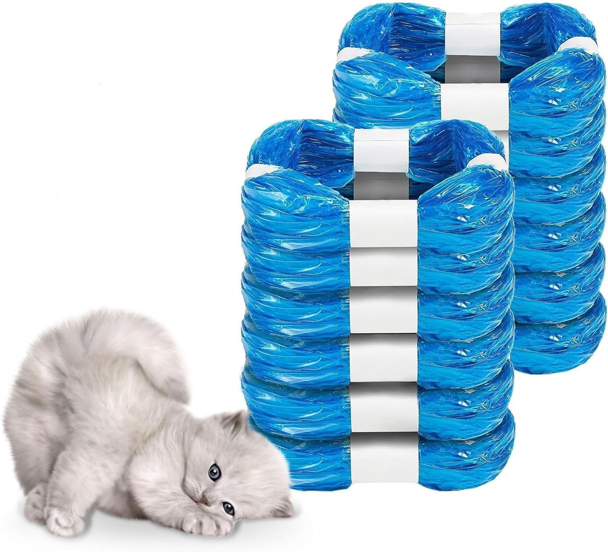 12 Pack Cat Litter Refills Bags, Blue – Daily Care for Cats
