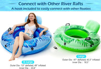 Jasonwell Inflatable River Tube Float - Large / Blue - image 2