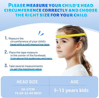 OnBros Kids Bike Helmet Boys Girls Youth Visor Adjustable 50-57CM – Fun for Kids & Family - B-Red Gemstone [NEW] - image 3