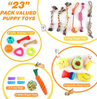 LOYEE Dog Squeaky Toys 8 Pack - 23 Pack Plush Squeaky Toys - image 2