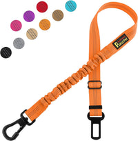 Plutus Pet Dog Seat Belt for Car - Orange