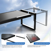 FZONE Aquarium Light 36W LED Plant Light for 24-31" Tanks - Light120 - image 2