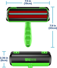 Triton Pet Hair Removal Tool w/Fur Trapping Compartment - Green / Large - image 2