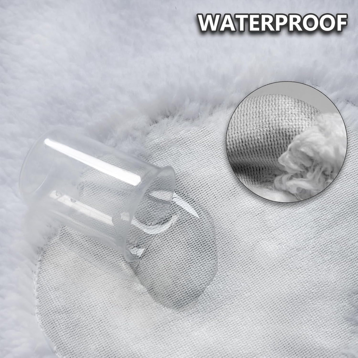 Waterproof Dog Blanket 60x50 Inches - Beige-paw / X-Large (60x80) - image 3
