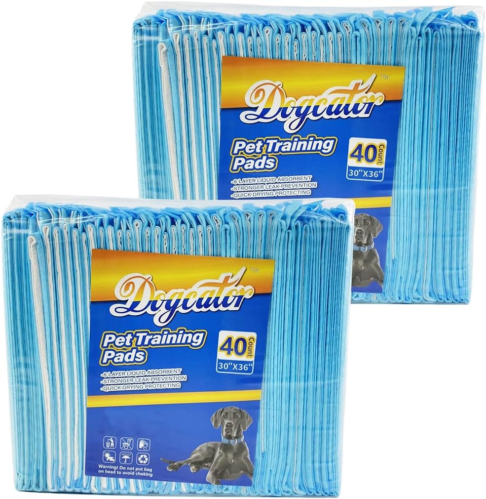 Dogcator Dog Pee Pads Extra Large 30"x36" - 80 Count