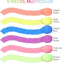 Kid Made Modern Sidewalk Chalk Set for Kids, Washable - Neon - image 2