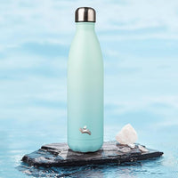 Insulated Water Bottles,25 oz Double Wall Stainless Steel Vacumm Metal Flask for Sports Travel,Mint