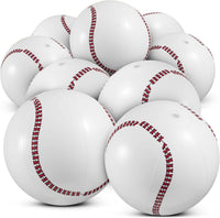12-Pack Inflatable Soccer Balls 16-inch - Baseballs / 12