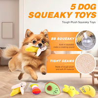LOYEE Dog Squeaky Toys 8 Pack - 23 Pack Plush Squeaky Toys - image 4