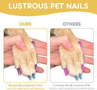 9 Colors Dog Nail Polish Pens Quick Dry, Dog Safe Nail Polish - 0 Fl Oz (Pack of 12) - image 2