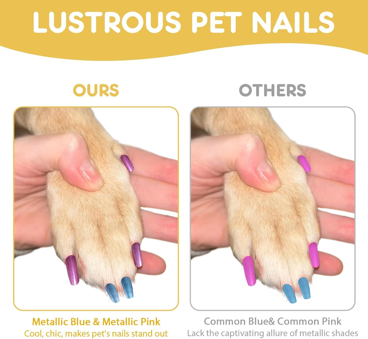9 Colors Dog Nail Polish Pens Quick Dry, Dog Safe Nail Polish - 0 Fl Oz (Pack of 12) - image 2