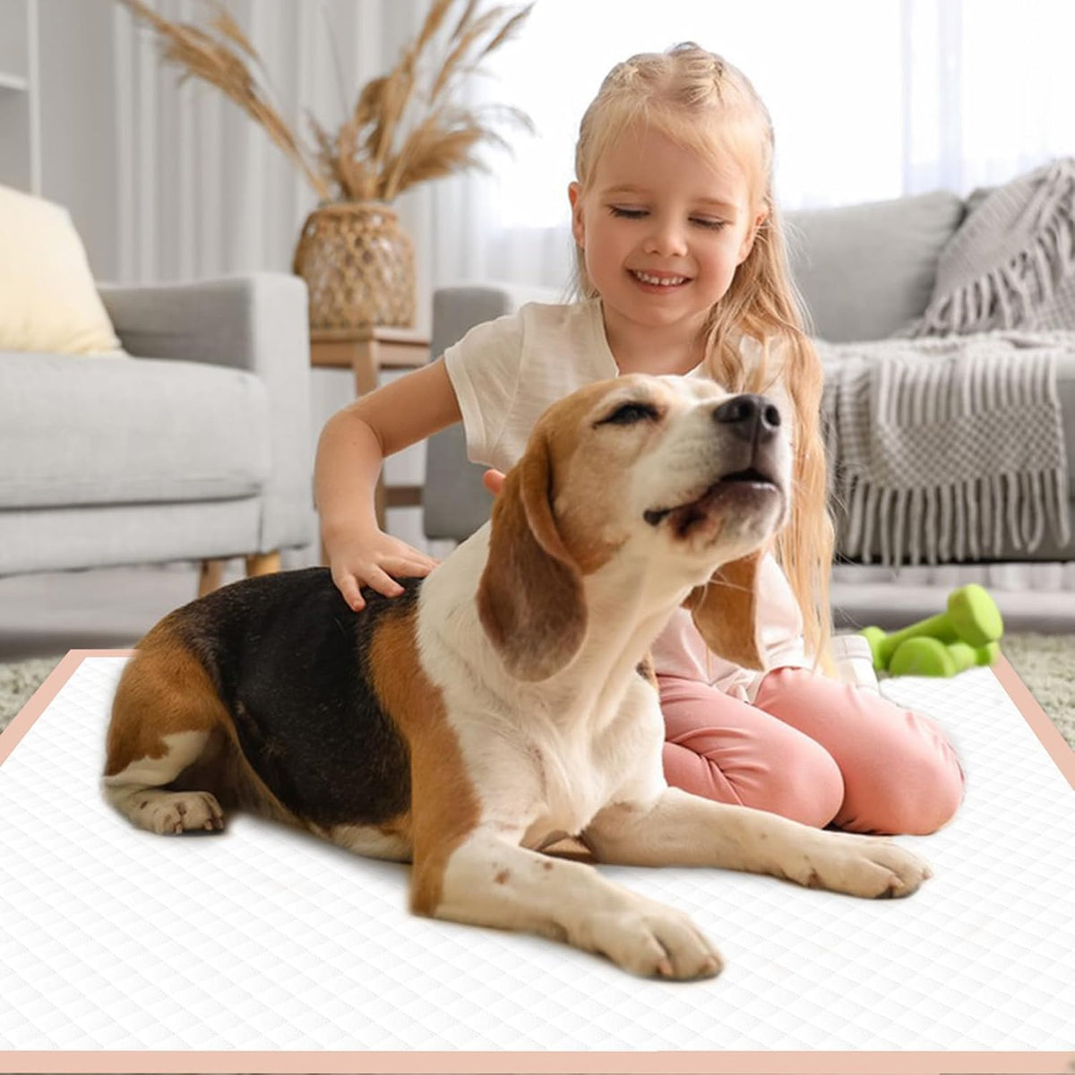 Puppy Pads XL 100 Count, Dog Pee Pads Extra Large - 30"×36" - 40 Count (Pink) - image 2