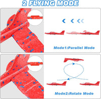 Aiencsai Airplane Launcher Toy - Red&orange&blue - image 4
