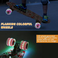Skateboards, 22" Complete Skateboard - Flower - image 2