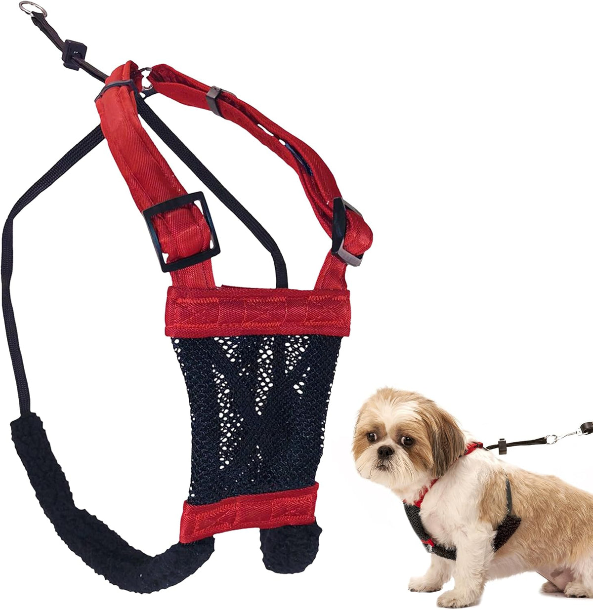Sporn No Pull Dog Harness - Small / Red
