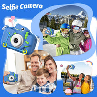 Goopow Kids Selfie Camera Toys for Girls Age 3-9 - Blue - image 4