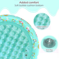 Jasonwell Inflatable Baby Kiddie Pool - 51" Unicorn - image 2