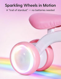 Babelio Baby Balance Bike for 1 Year Old - Pink - image 2