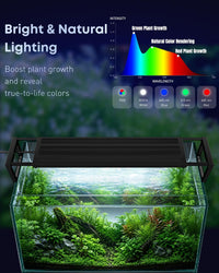 Pawfly Aquarium Light for Plants, 42 W Bluetooth Fish Tank Light - App control / 30" to 36" - image 4