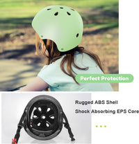 Besttravel Kids Helmet, Toddler Adjustable Kids Ages 3-8 Years Old Boys Girls Multi-Sports Safety - Light Green - image 3