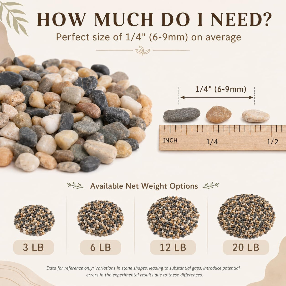 NUPICK 6 lb Aquarium Gravel - 3 lb - image 2