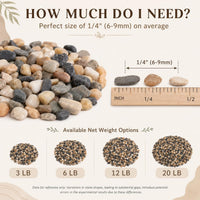 NUPICK 6 lb Aquarium Gravel - 3 lb - image 2