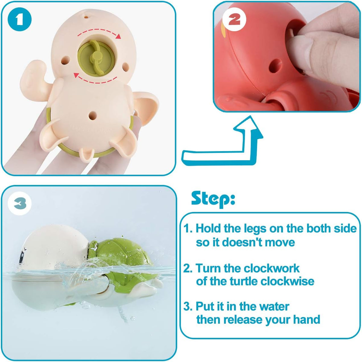 SEPHIX Bath Toys for Toddlers 1-3 - image 3