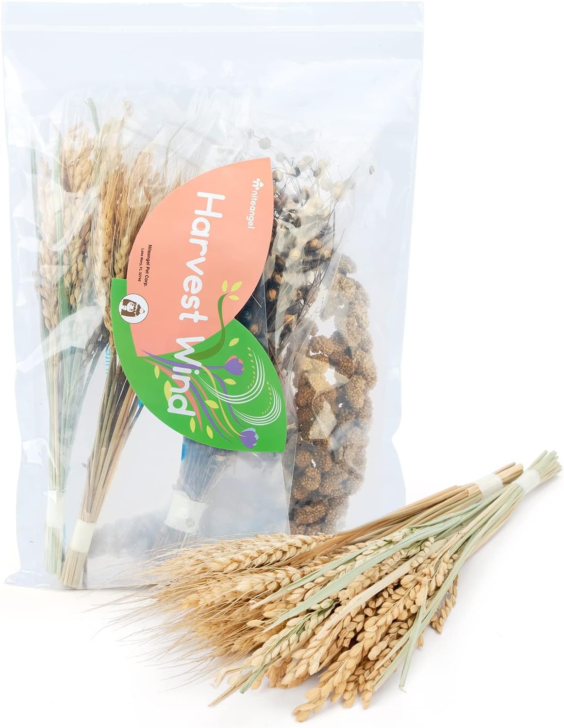 Niteangel Natural & Soft Hamster Bedding Mate: Air-Dried Flowers - Harvest Version