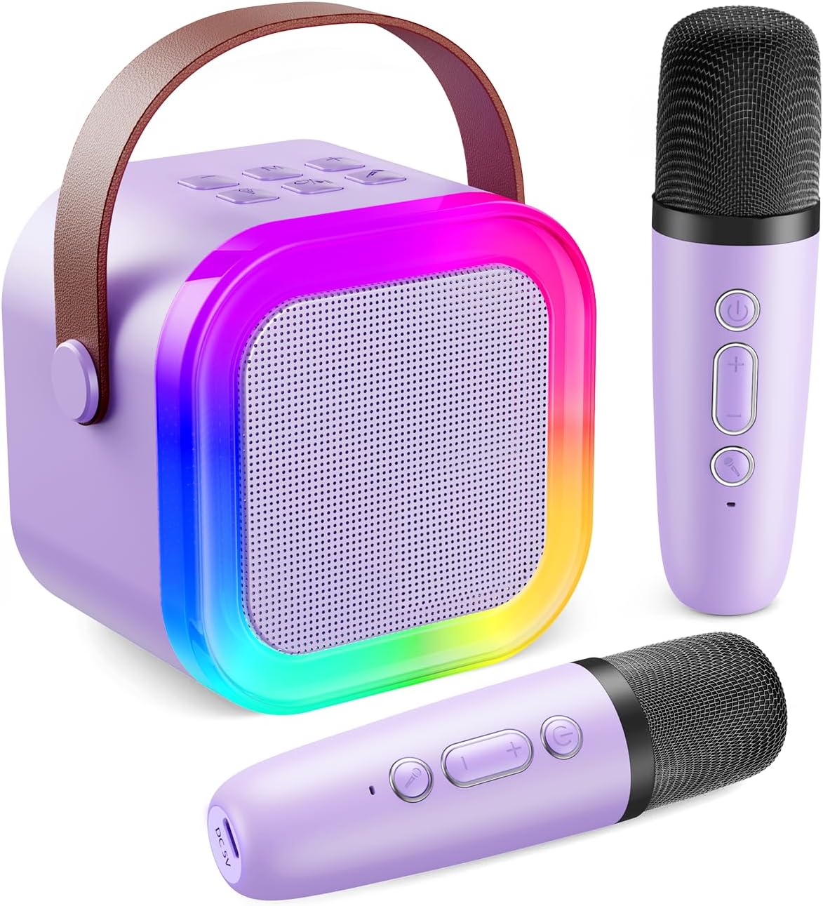 Karaoke Machine for Kids Adults - Purple