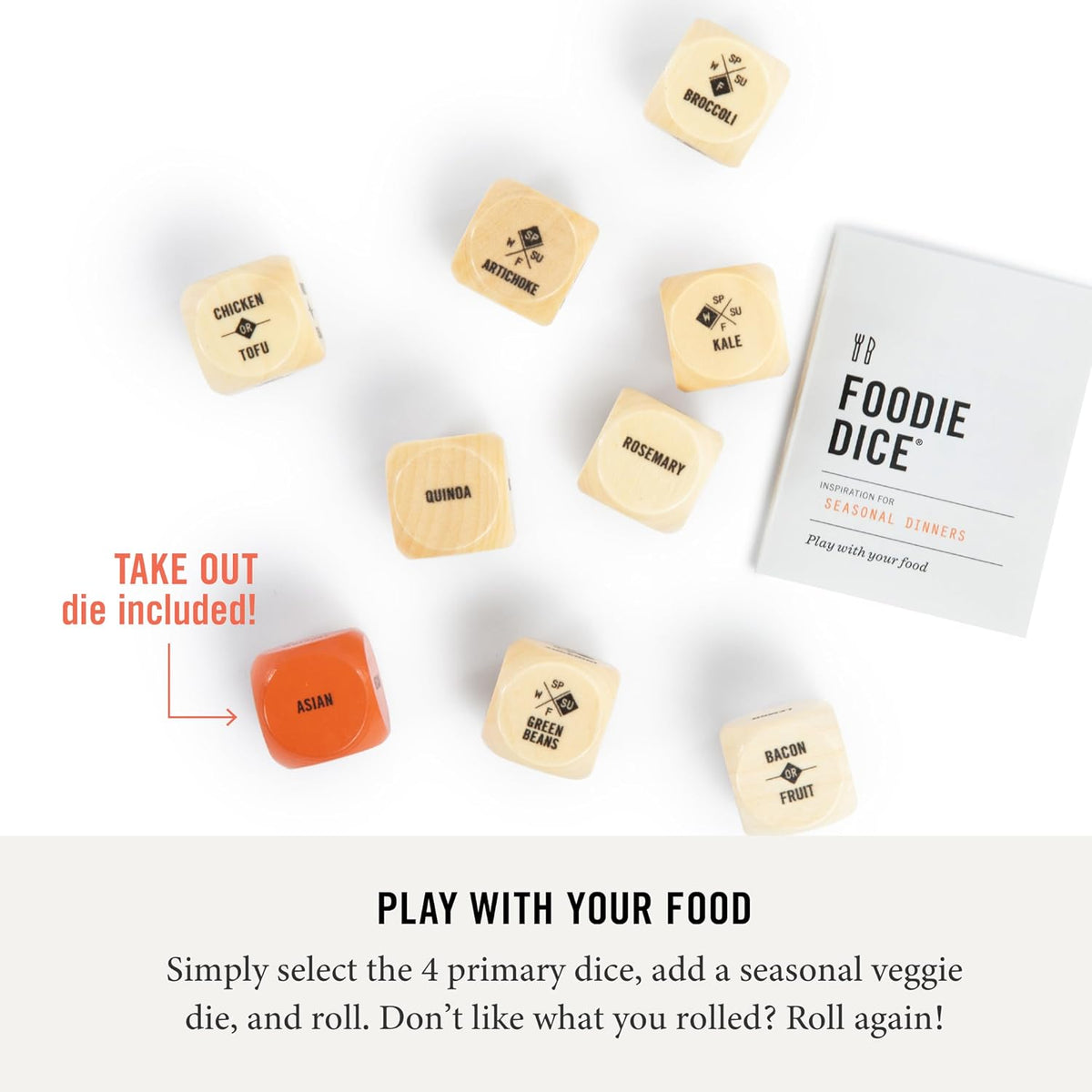 Two Tumbleweeds Foodie Dice, Seasonal Dinner Inspiration - Foodie Dice - image 2